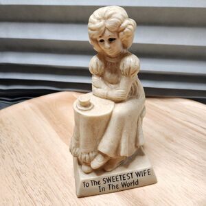 W&R Berries Figurine – “To The Sweetest Wife In The World” – 1971 Vintage